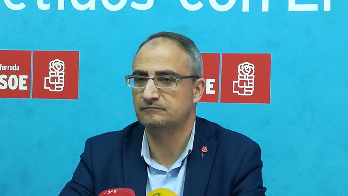 El portavoz del PSOE en Ponferrada, Olegario Ramón. | ICAL