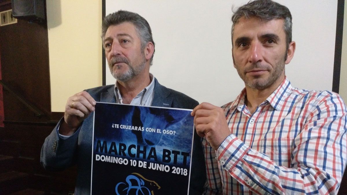 Ángel Calvo y Borja Martínez en la presentación de la prueba. | M.I.