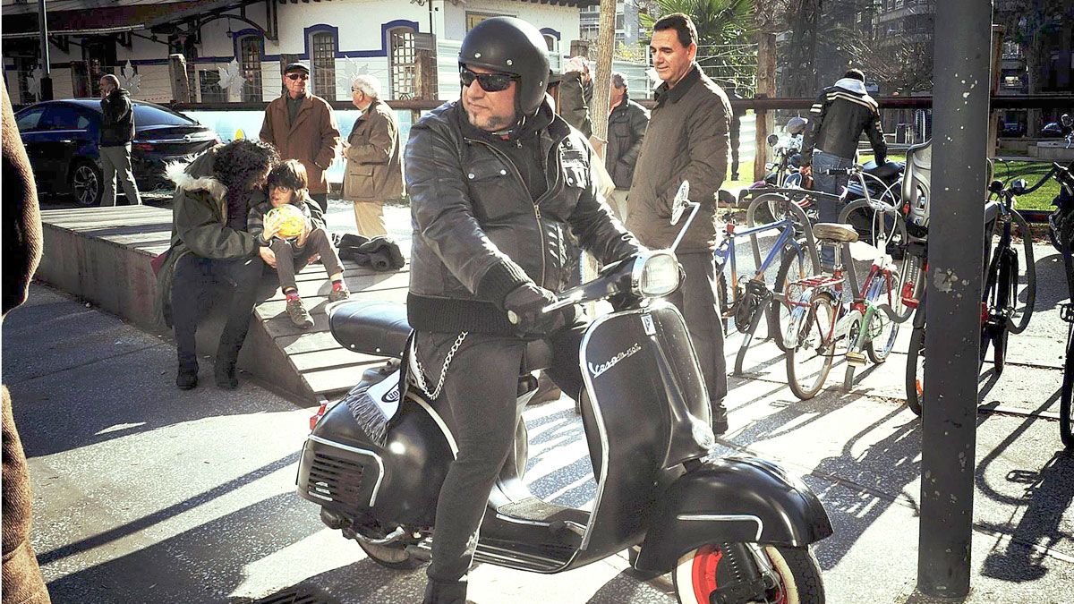 El rockero astorgano Carlos Balacera.