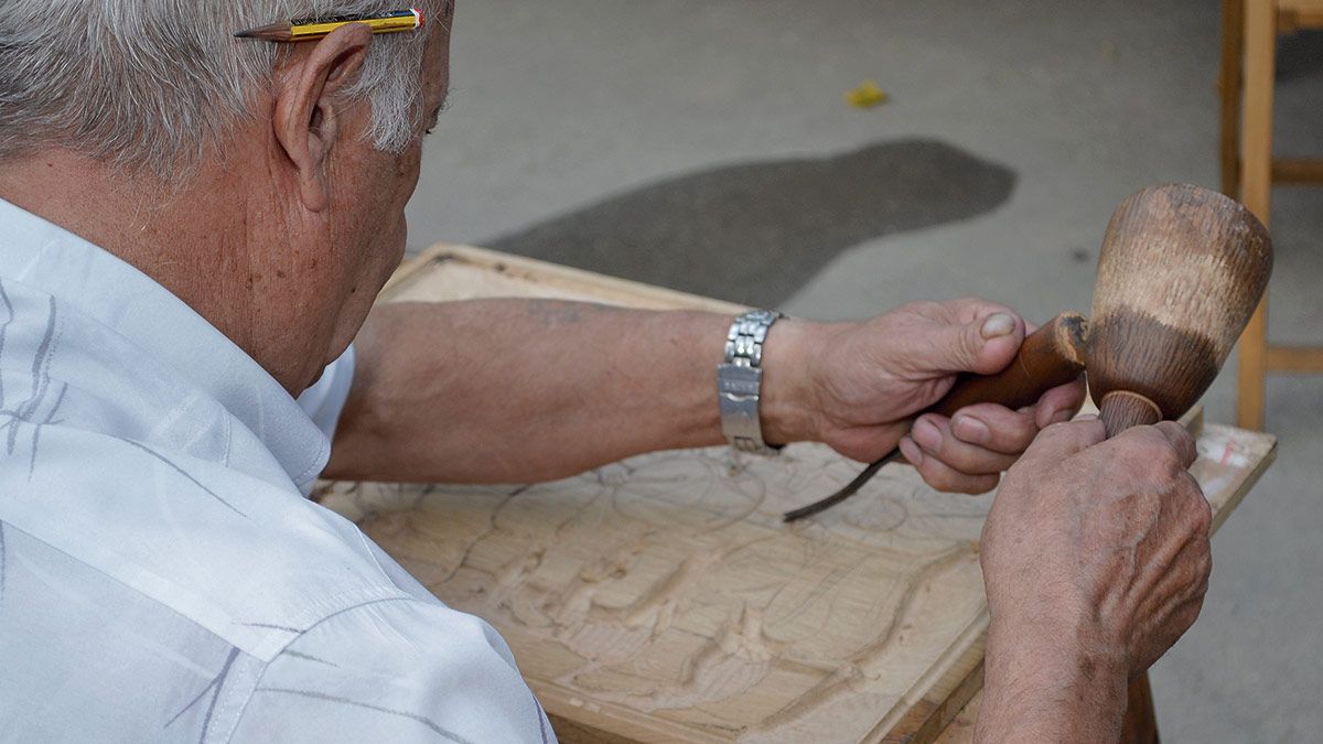 El artista era una asiduo de la Feria Artesanal del Val.