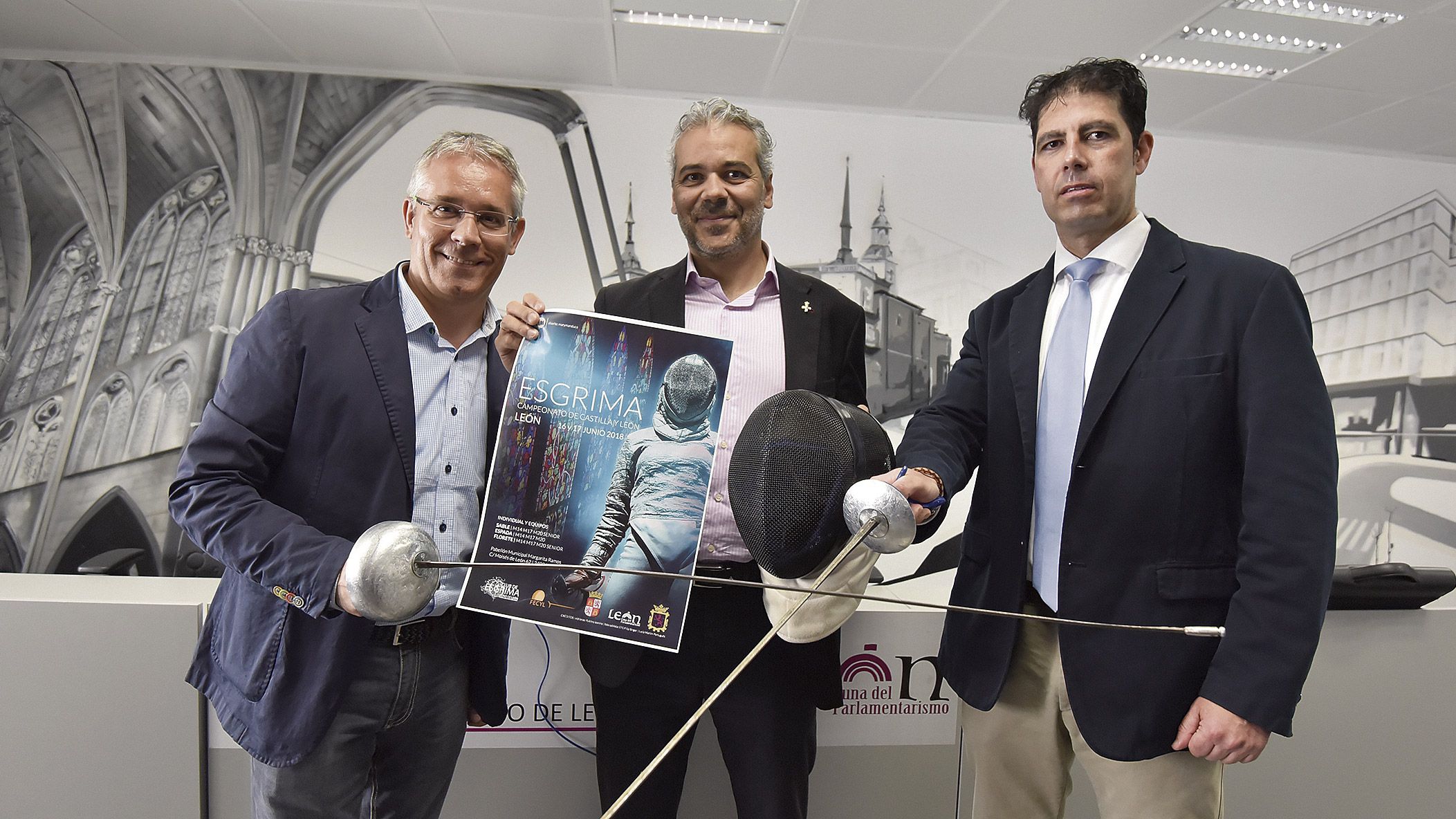 Presentación del campeonato en el Ayuntamiento. | SAÚL ARÉN