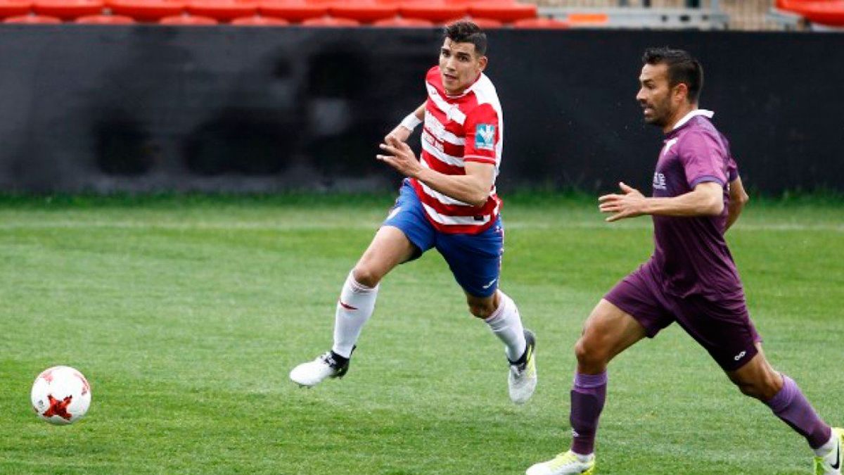 David Grande, durante su etapa en el Granada B. | GRANADA CF