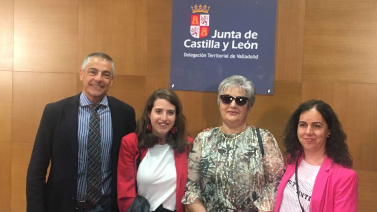 Isidoro Martínez, Alba Calonge, Nila Aller y Beatriz Abella. | L.N.C. Isidoro Martínez, Alba Calonge, Nila Aller y Beatriz Abella. | L.N.C.