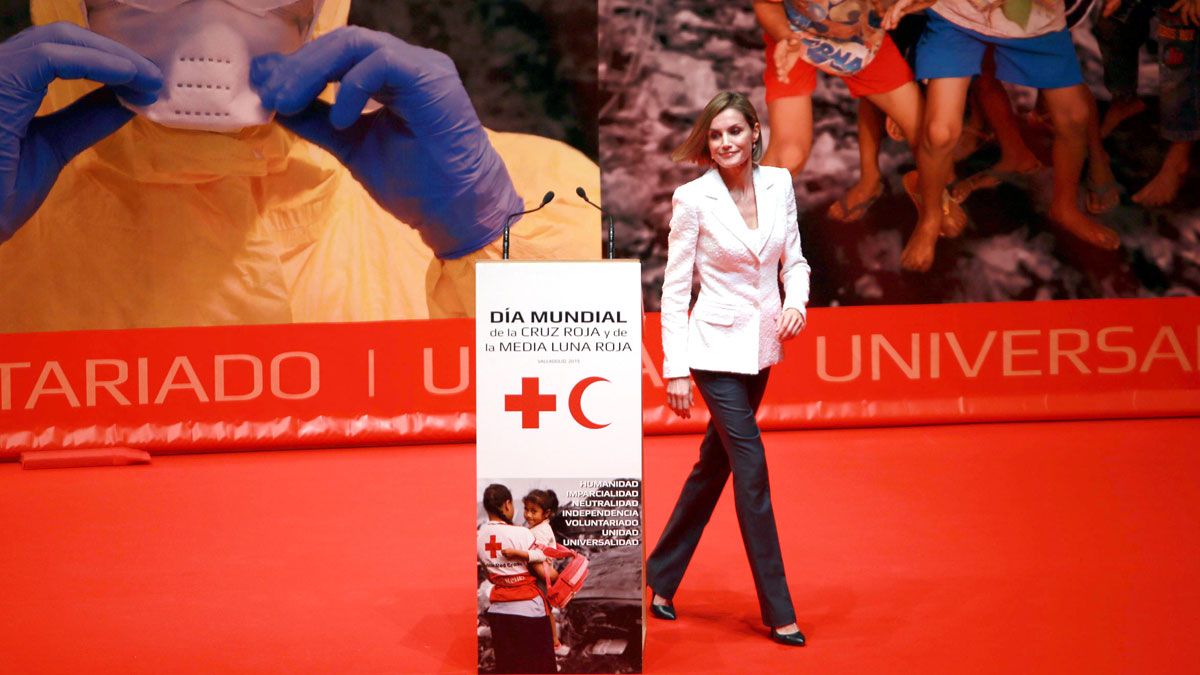 Celebración del Día Mundial de la Cruz Roja presidido por la reina Letizia. | LETICIA PÉREZ (ICAL)