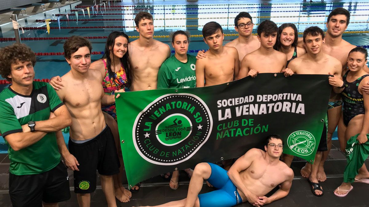 Imagen de parte de los representantes leoneses en el Campeonato de Castilla y León. | L.N.C.