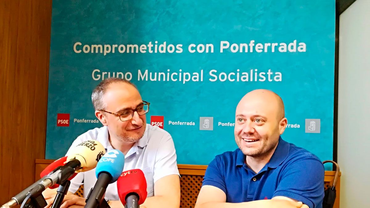 Ramón y Javier Campos en rueda de prensa. | M.I.