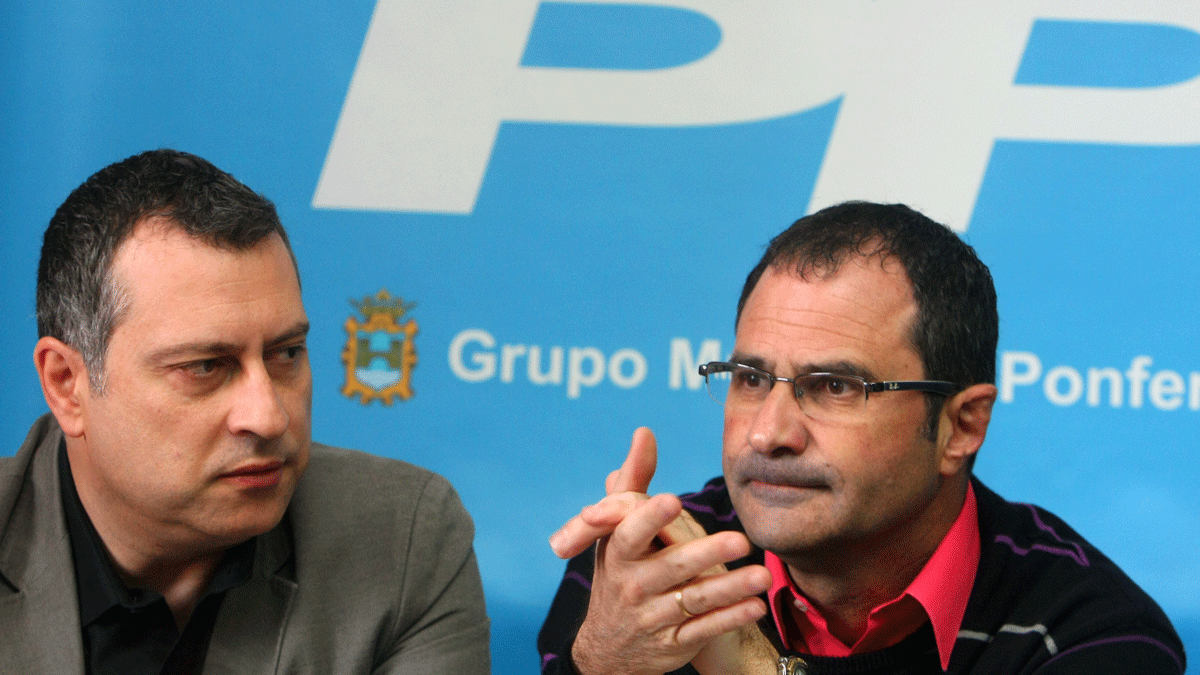 Reinér Cortés y Neftalí Fernández, ayer en rueda de prensa. | César Sánchez (Ical)