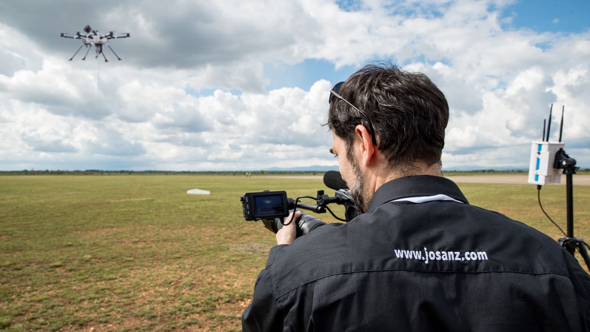 Un instante de las grabaciones llevadas a cabo por Josanz. | JOSANZ FOTOGRAFÍA