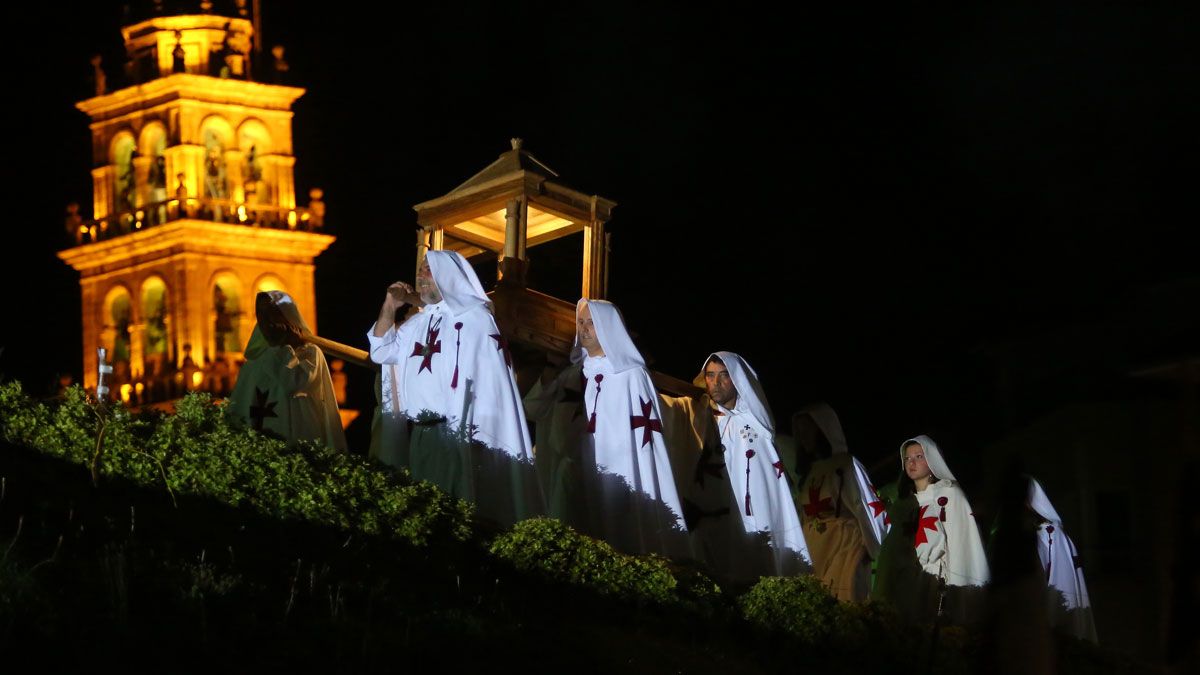 Desfile de la Noche Templaria de Ponferrada. | C.S. (ICAL)