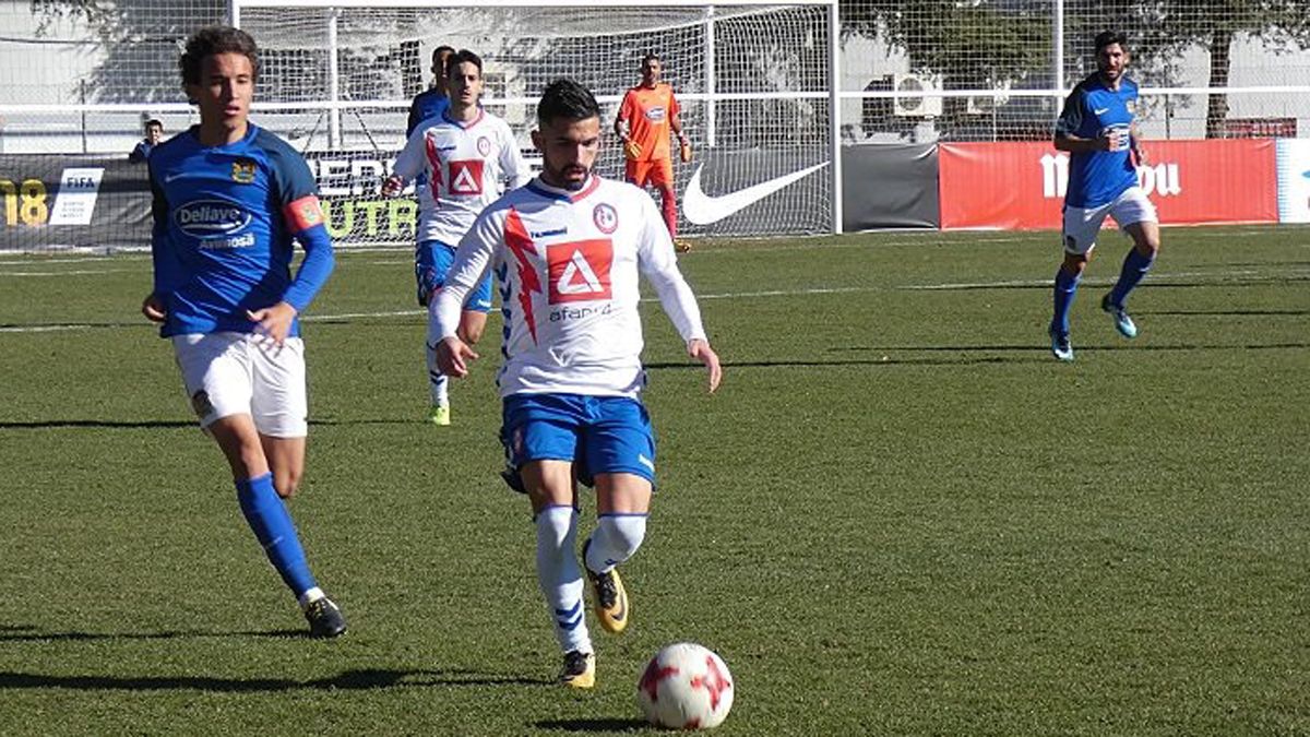 Dani Pichín, octavo fichaje de la Ponferradina. | MONICA CASAÚ (RAYO MAJADAHONDA)
