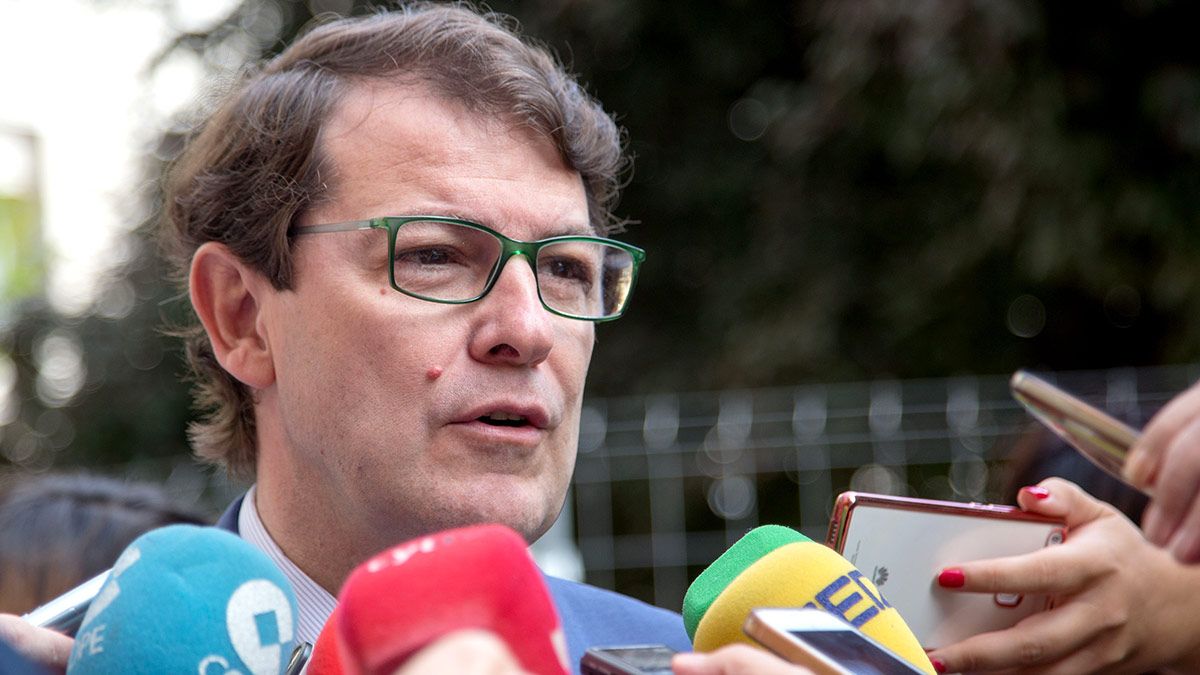 Alfonso Fernández Mañueco. | ICAL