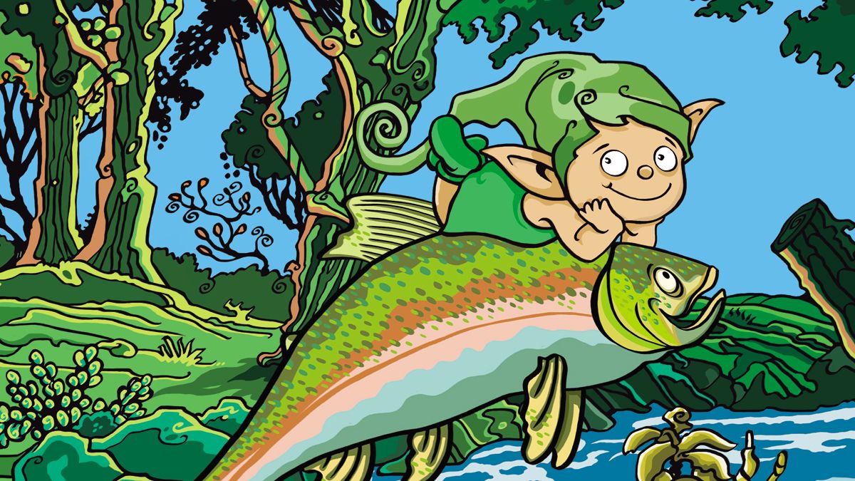 Una de las ilustraciones del libro, realizadas por el dibujante de LNC, Lolo.