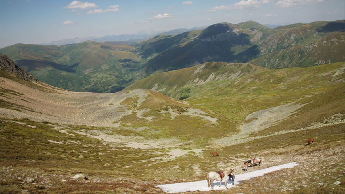 Sierras del Bierzo, en una imagen de Anxo Cabada.