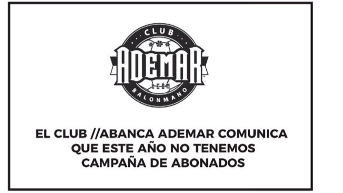 Campaña del Ademar.