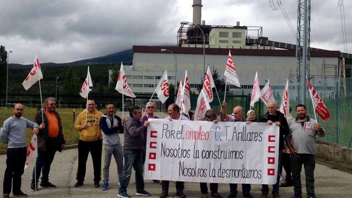 Imagen de una manifestación de protesta por el despido de trabajadores.