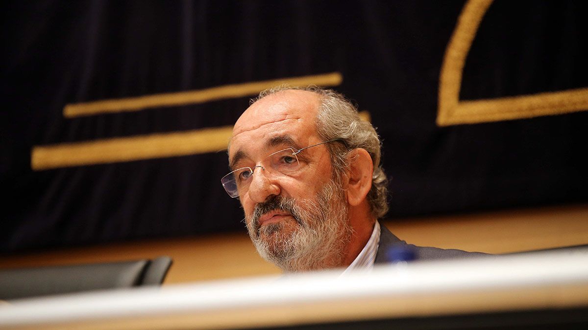 El expresidente de Caja España, Santos Llamas. | ICAL