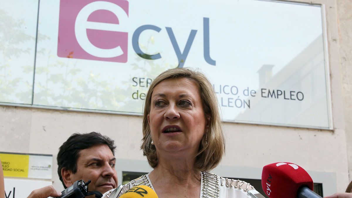 La consejera Pilar del Olmo. | ICAL La consejera Pilar del Olmo. | ICAL