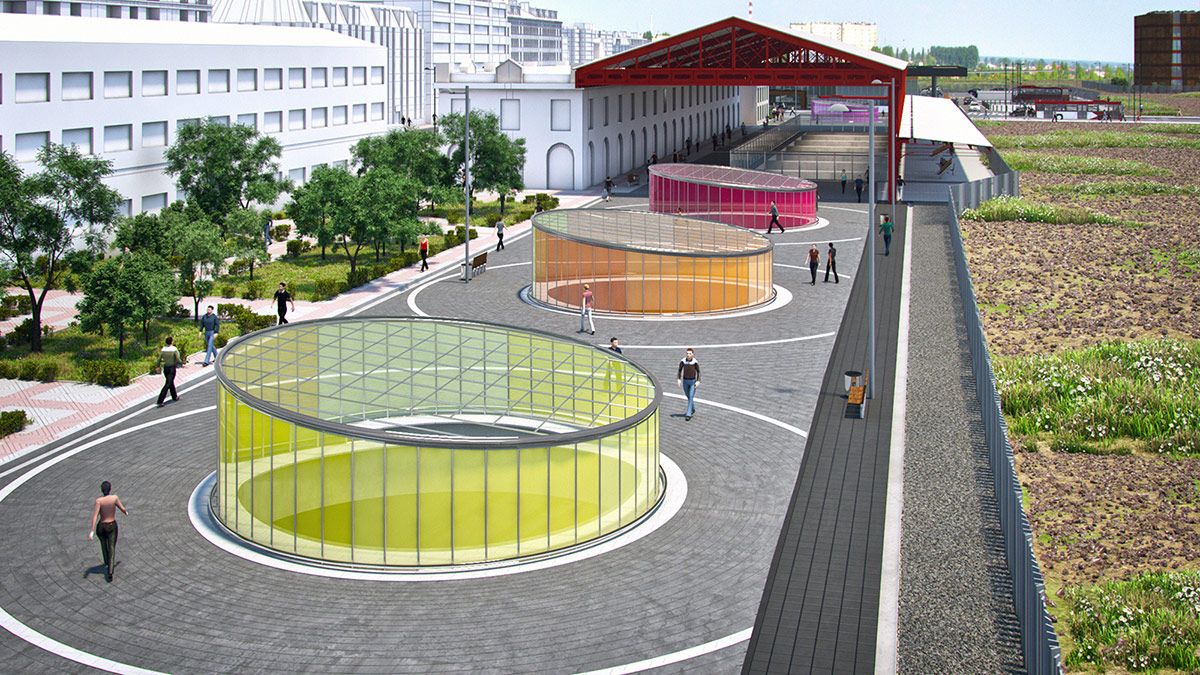 Así será la nueva calle peatonal que se abrirá tras el soterramiento de la vía. | L.N.C.