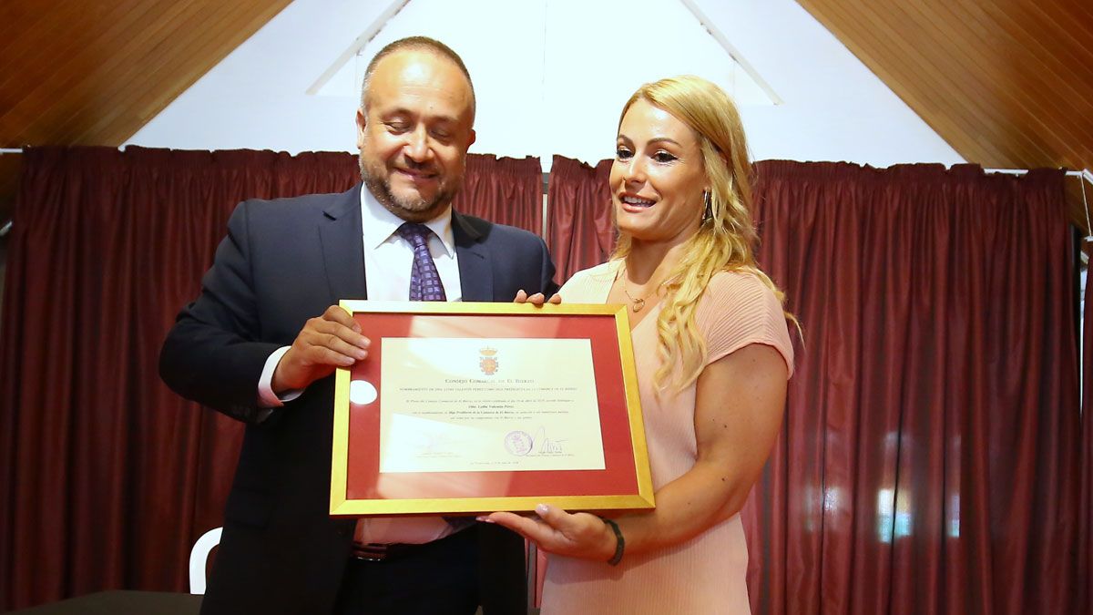 Lydia Valentín, hija predilecta del Bierzo. | C.S. (ICAL)