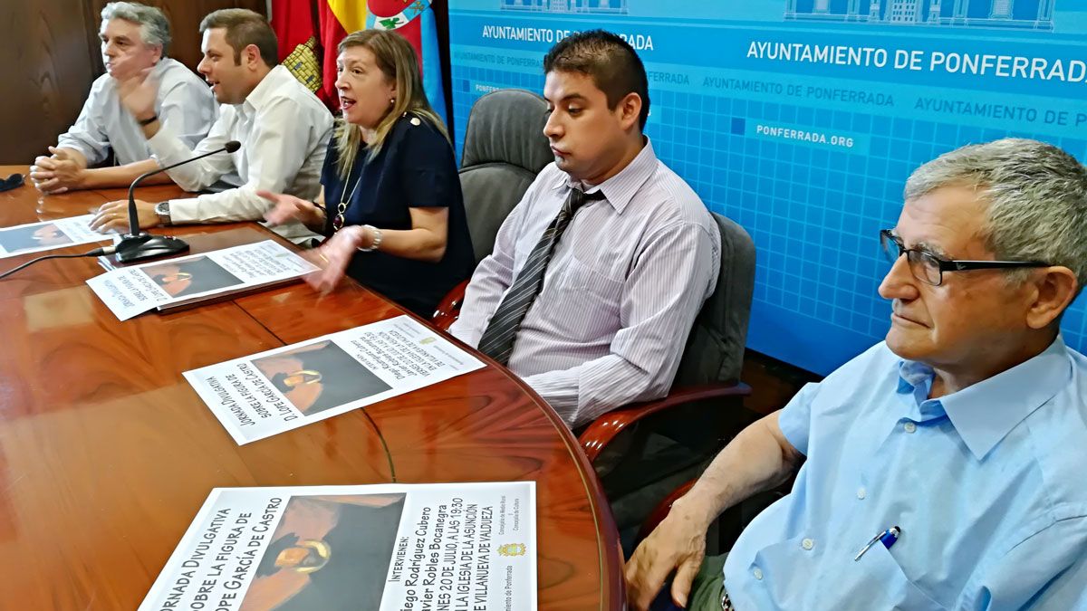 Presentación de las jornadas sobre Lope García de Castro. | M.I. Presentación de las jornadas sobre Lope García de Castro. | M.I.