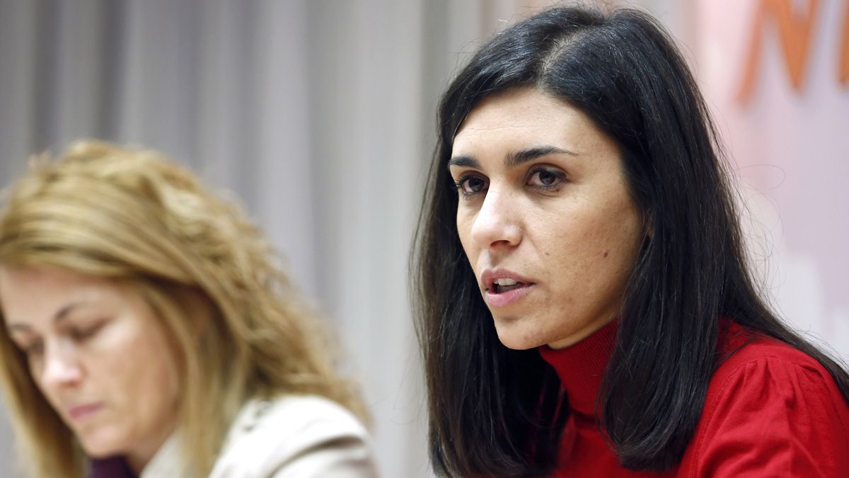 La edil de UPL en el Ayuntamiento de La Pola de Gordón, Sara Herrero. |ICAL La edil de UPL en el Ayuntamiento de La Pola de Gordón, Sara Herrero. |ICAL