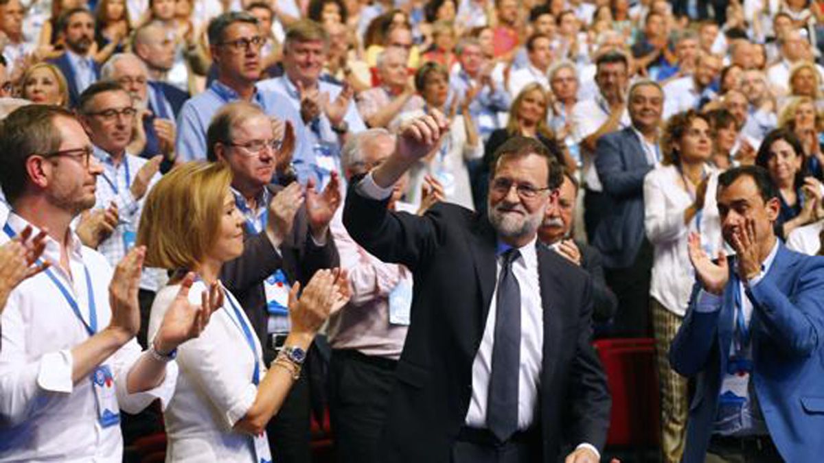 Mariano Rajoy durante el Congreso Nacional. | ABC.ES