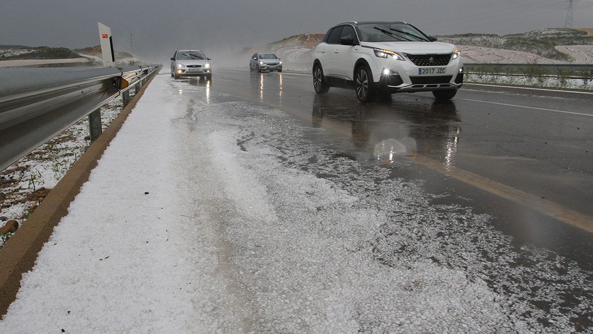 Una tormenta de granizo. | ICAL
