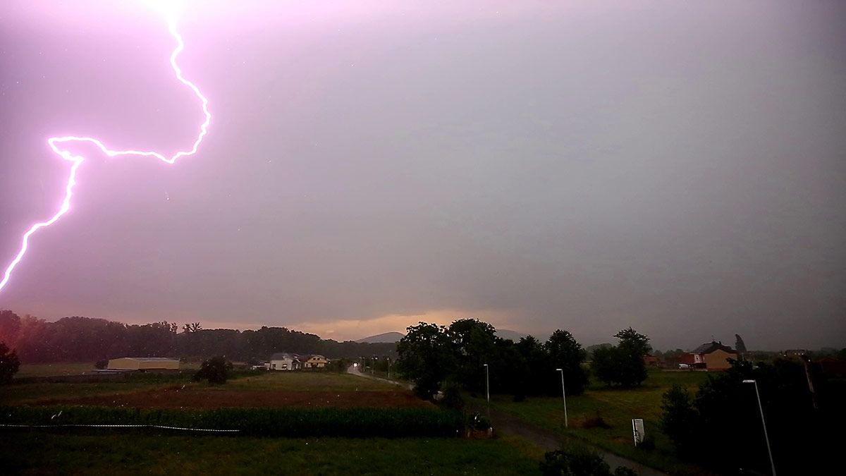 Tormenta en Ponferrada. | ICAL