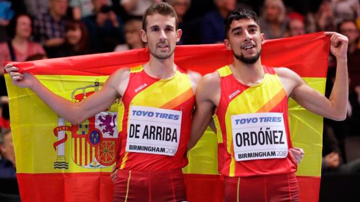 De Arriba y Ordóñez, primero y segundo en el Campeonato de España. | LA RAZÓN