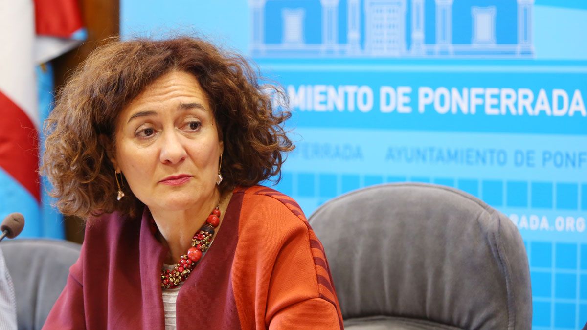 La alcaldesa de Ponferrada, Gloria Fernández Merayo. | C.S. (ICAL)