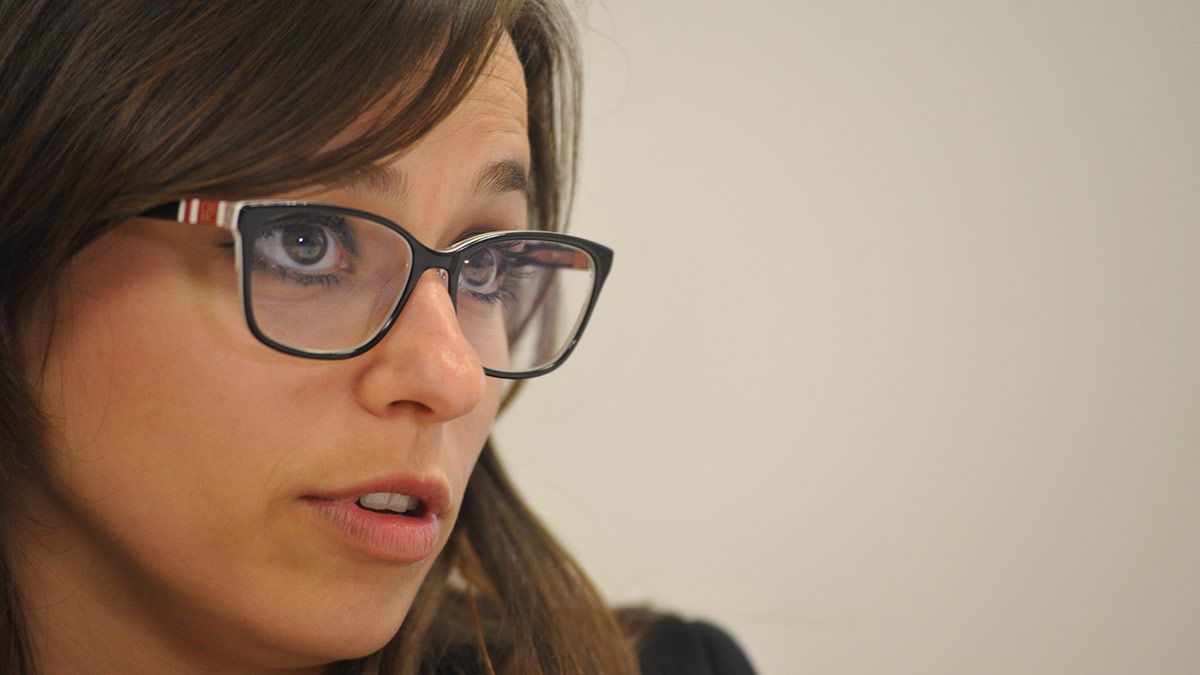 Gemma Villarroel, portavoz de Ciudadanos. | DANIEL MARTÍN