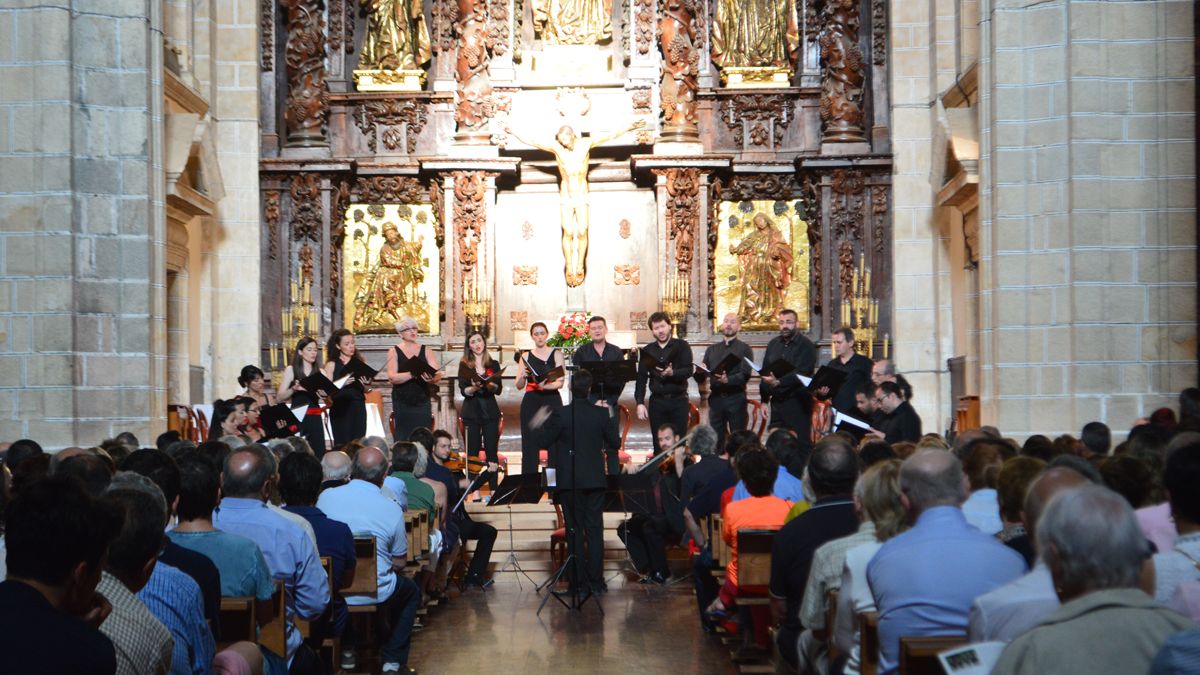 Concierto con la Orquesta Sinfónica de Castilla y León con el que se inició el ciclo. | M.I.