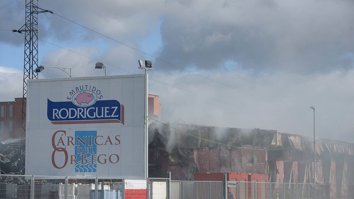 Incendio de la planta en mayo de 2016. | MAURICIO PEÑA