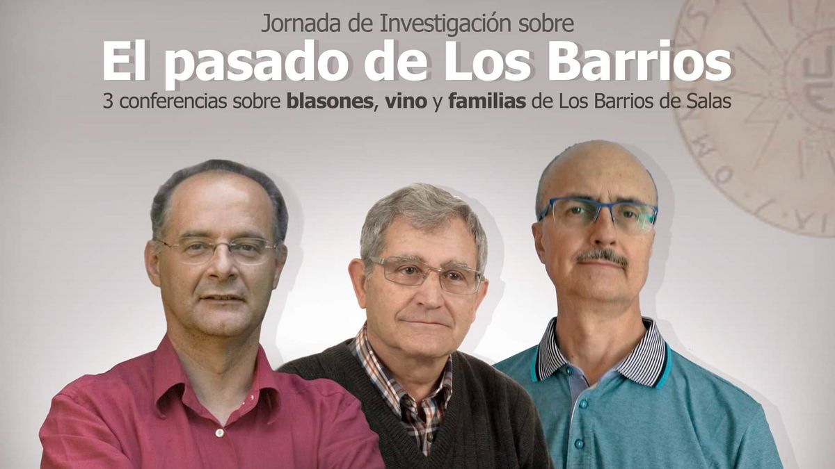 Los tres investigadores que protagonizarán la jornada de investigación.