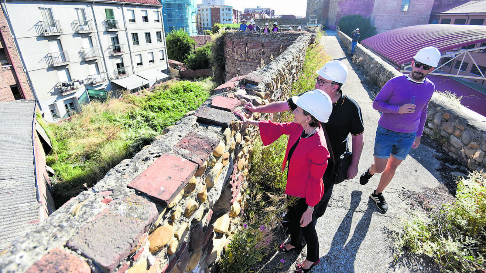 El proyecto incluirá la restauración de la muralla y la apertura de la Era del Moro a finales de 2019. | SAÚL ARÉN