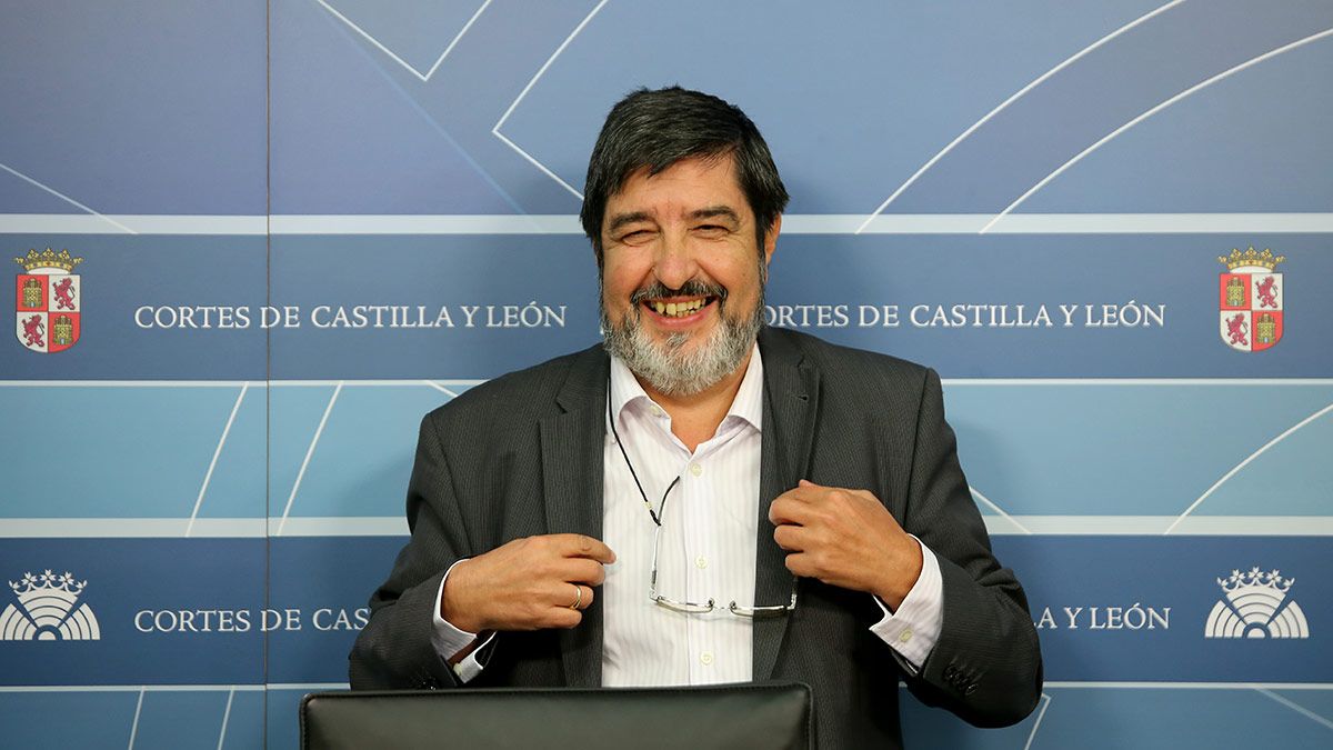 El procurador de Ciudadanos por León en las Cortes, Manuel Mitadiel. | ICAL