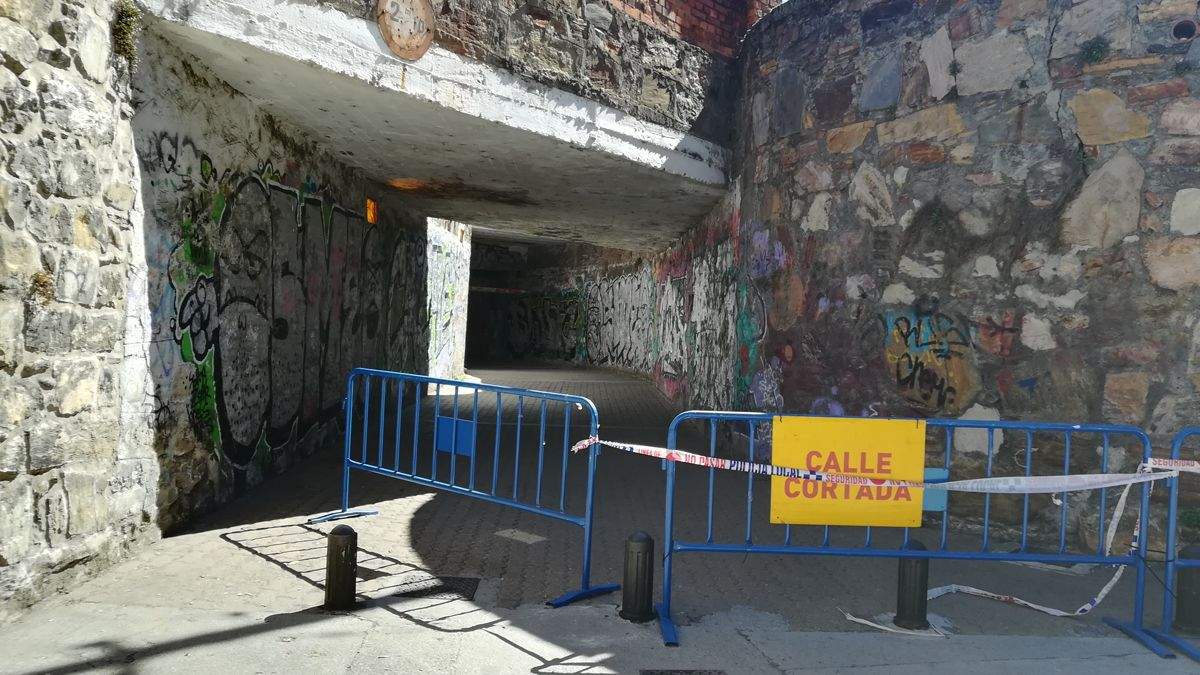 El túnel permanece cerrado en la actualidad. | M.I.