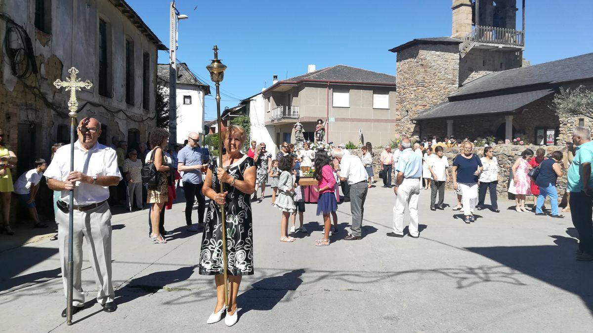 Procesión en la pedanía de Fuentesnuevas. | M.I.