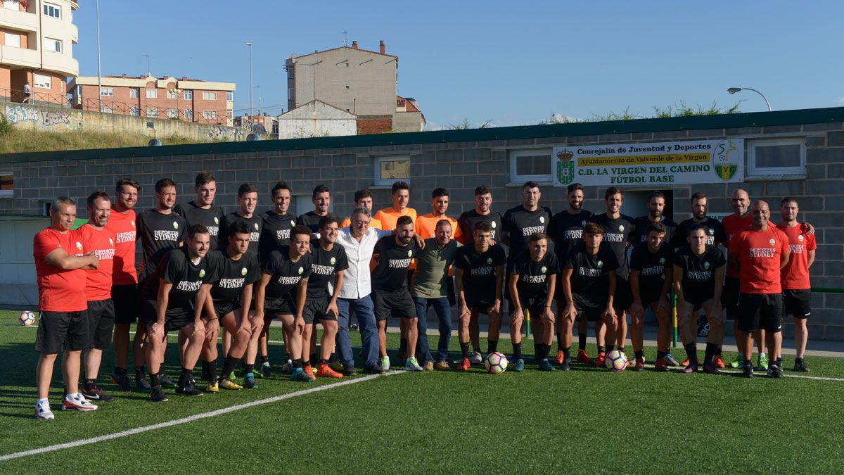 Plantilla con la que La Virgen afrontará la nueva temporada. | MAURICIO PEÑA