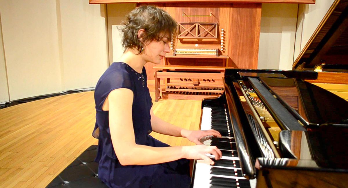 La pianista catalana afincada en Londres, María Canyigueral.