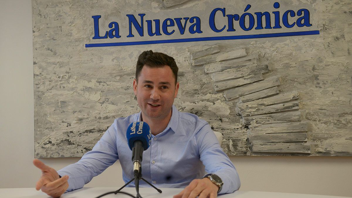 El secretario general del PSOE de León, Javier Alfonso Cendón. | MAURICIO PEÑA