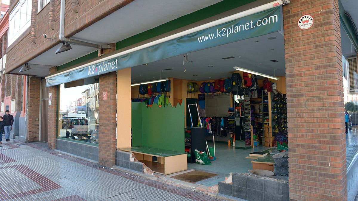 Imagen de archivo de una tienda en la que alguien entró haciendo un alunizaje. | MAURICIO PEÑA