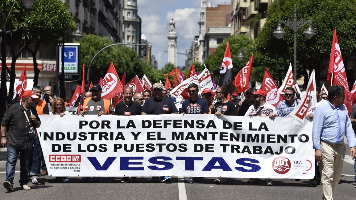 El 12 de julio más de medio millar de personas protestaron contra el ERE. | Saúl Arén