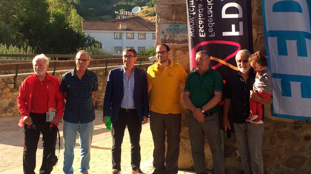 El acto conmemorativo celebrado este viernes en Posada. | L.N.C.