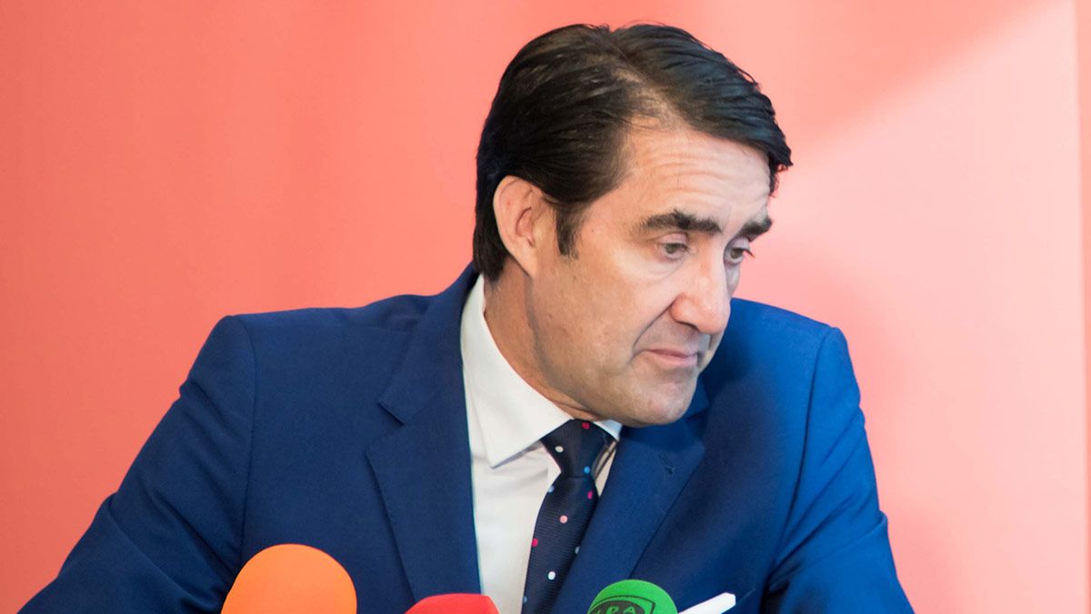 El consejero de Fomento y Medio Ambiente, Juan Carlos Suárez-Quiñones. | ICAL