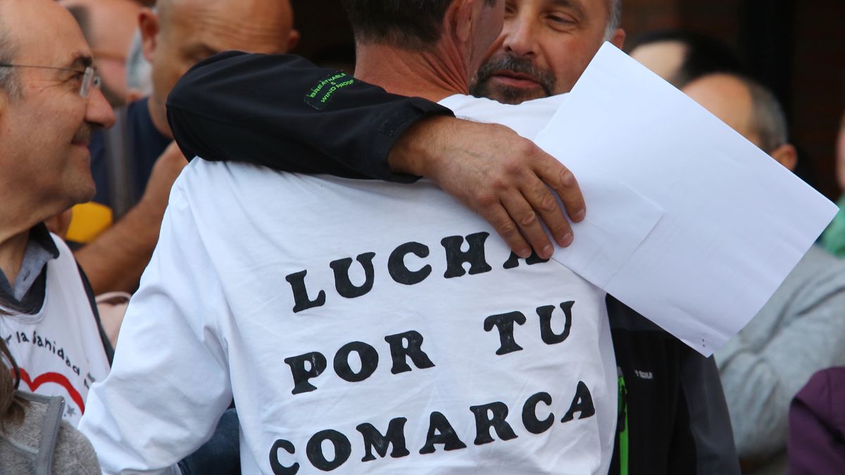 Usuarios en una de las manifestaciones que desarrolló el año pasdo. | ICAL