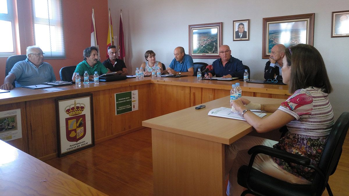 Imagen del pleno celebrado este lunes. | L.N.C.