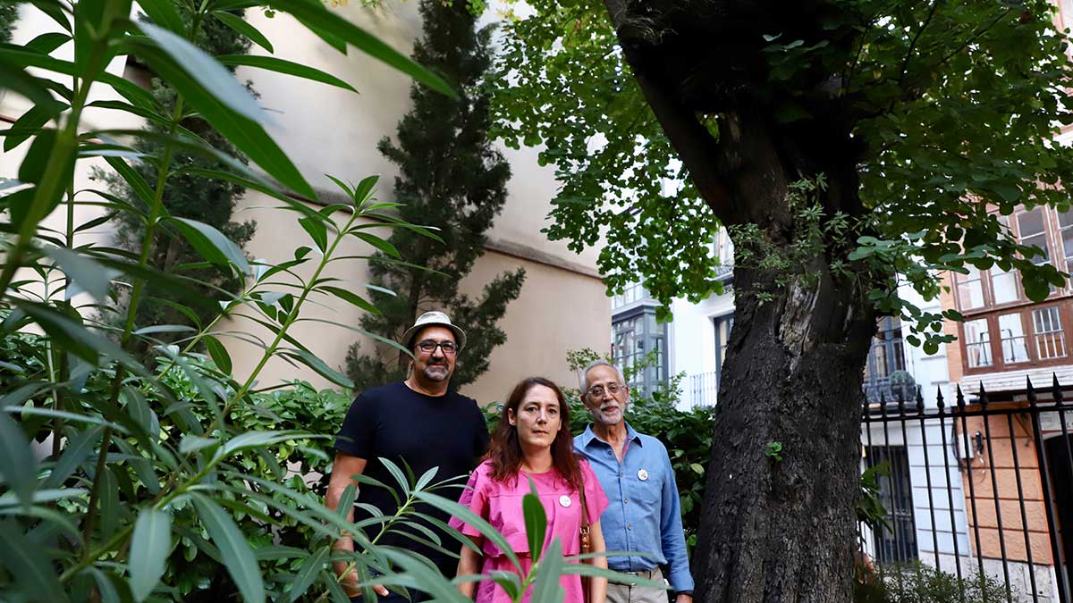 Los tres artistas leoneses ya exponen sus obras en Valladolid. | ICAL