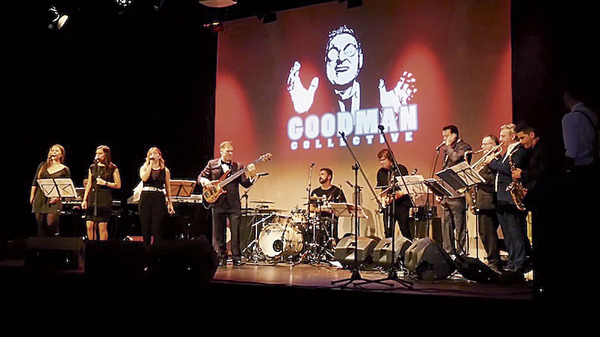Cantantes e instrumentistas de Goodman Collective presentan este viernes en un concierto en EspacioVías los temas de ‘Le Funka La Swinga’.