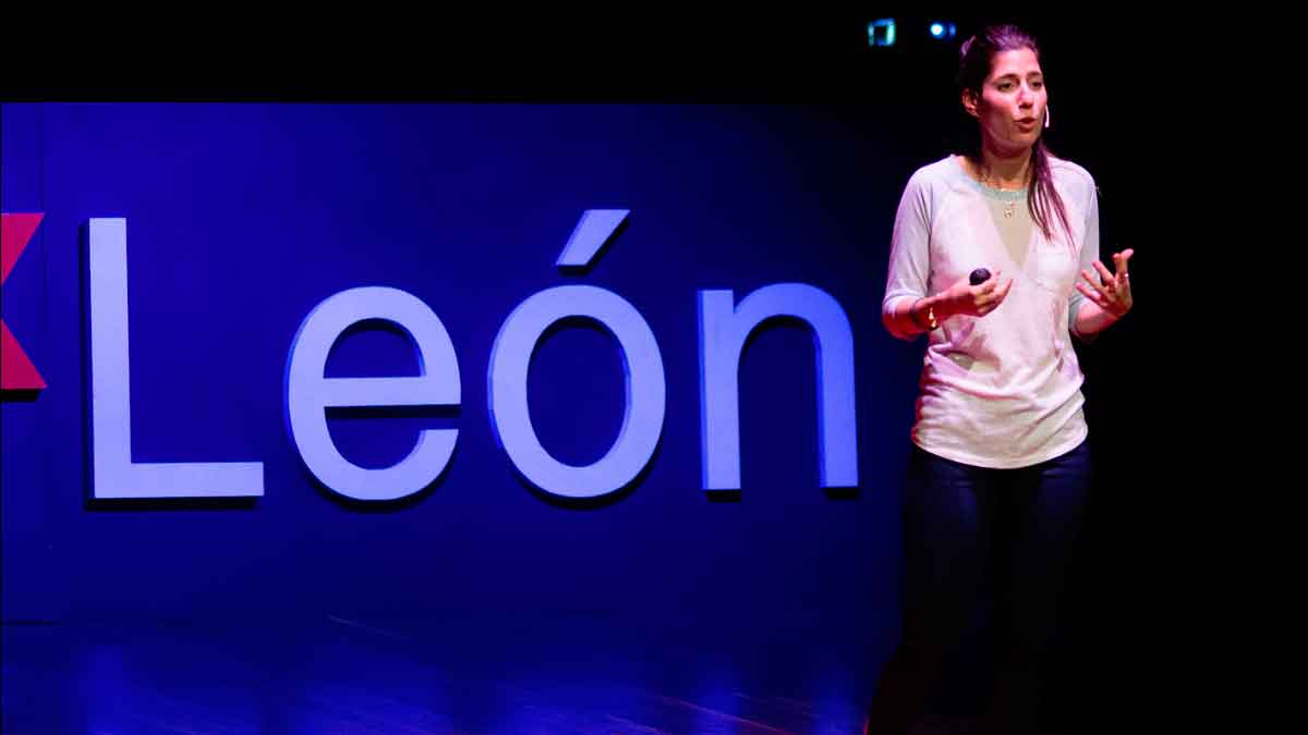 Una de las participantes en el TEDXLeón del año pasado. | L.N.C.